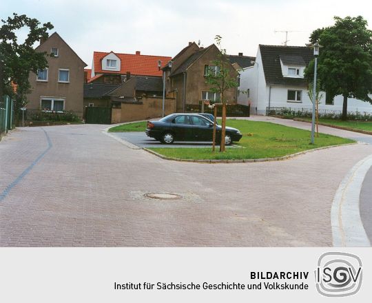 Dorfstraße in Dahlitzsch