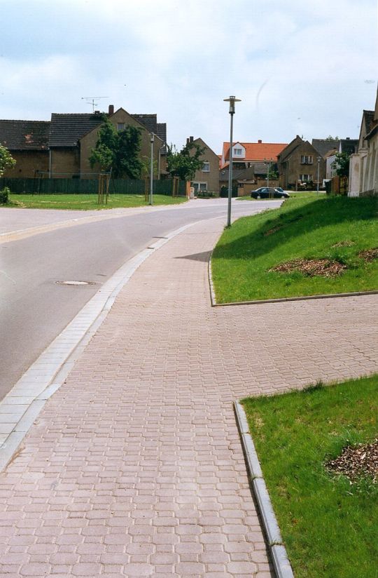 Dorfstraße in Dahlitzsch