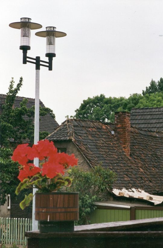 Dorfstraße in Dahlitzsch