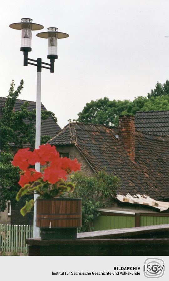 Dorfstraße in Dahlitzsch