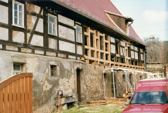 Fachwerksanierung - Pirna-Bonnewitz, Am Bonnewitzer Rundling 1