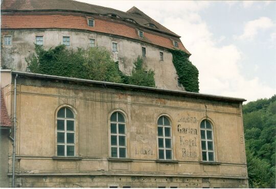 Teil der Befestigung des Schlosses Weesenstein