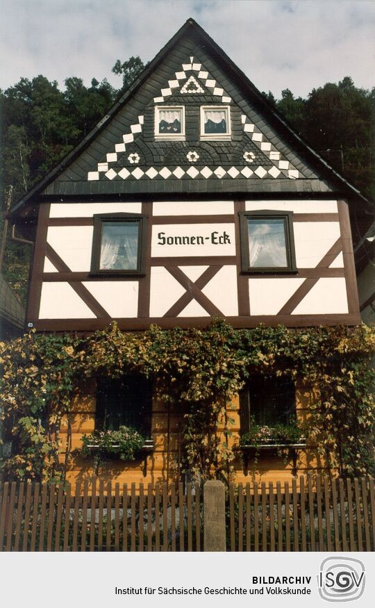 Umgebindehaus in Postelwitz
