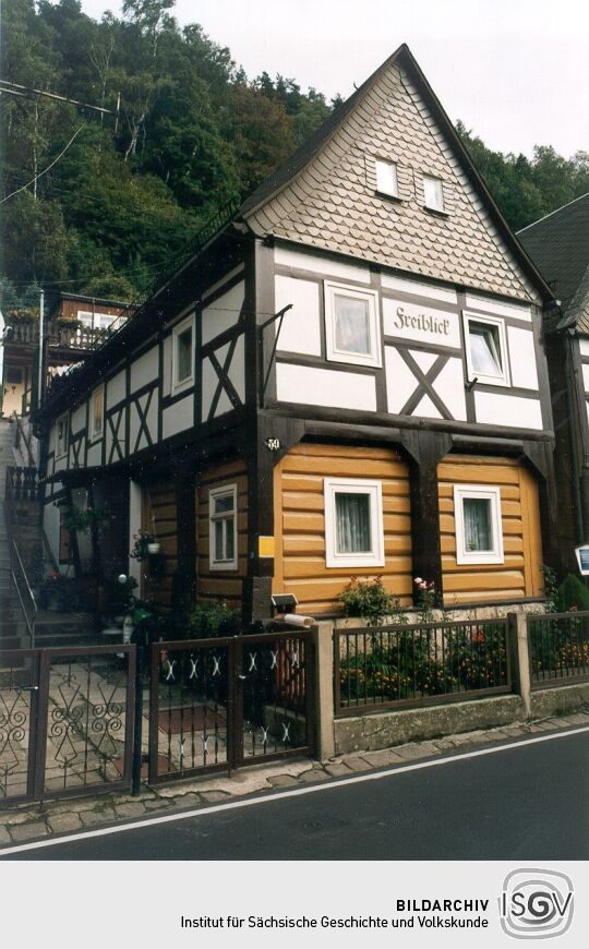 Umgebindehaus in Postelwitz