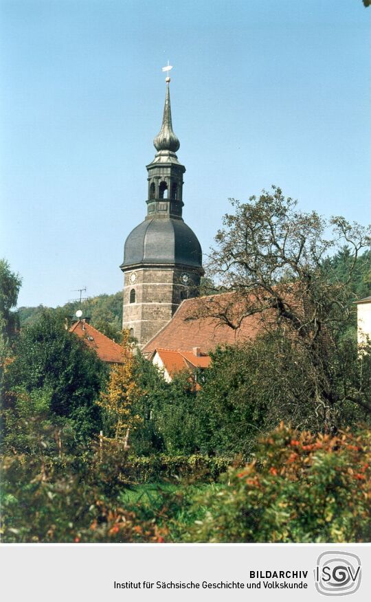 Kirchturm in Bad Schandau
