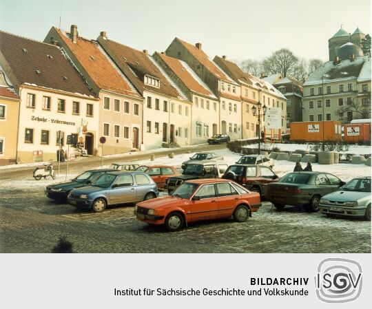 Ausschnitt des Marktplatzes von Stolpen