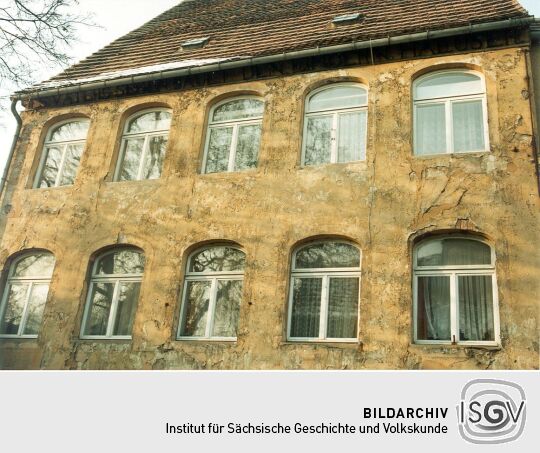 Fassade eines Wohngebäudes in Stolpen