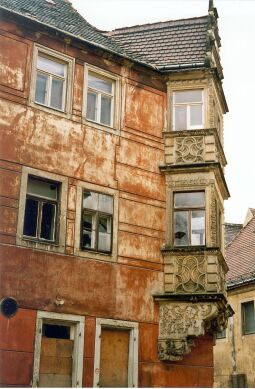 Bürgerhaus in Pirna, Detail - Oberer Burgstraße 1