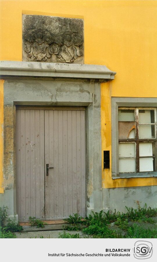 Zugang zum Rittergut in Kleinborthen