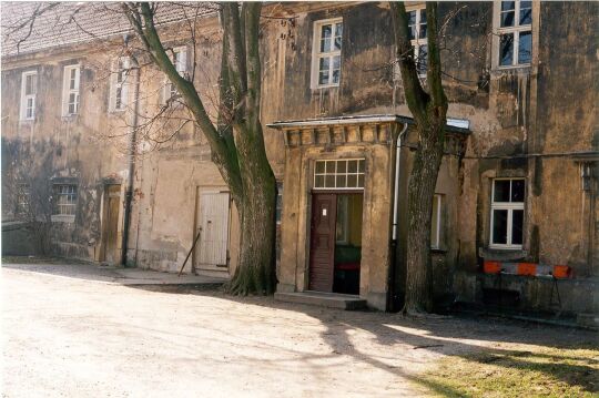 Zugang zum Gutshaus in Börnersdorf