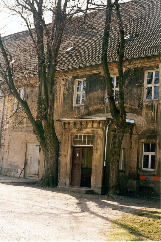 Zugang zum Gutshaus in Börnersdorf