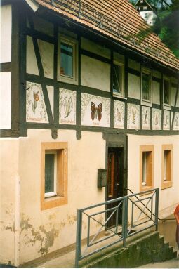 Bild: Wohngebäude in Rathen