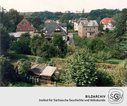 Blick von der Dippoldiswalder Stadtmauer