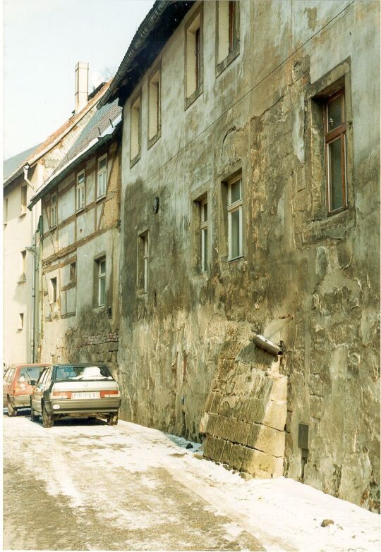 Leerstehende Wohnhäuser in Hohnstein