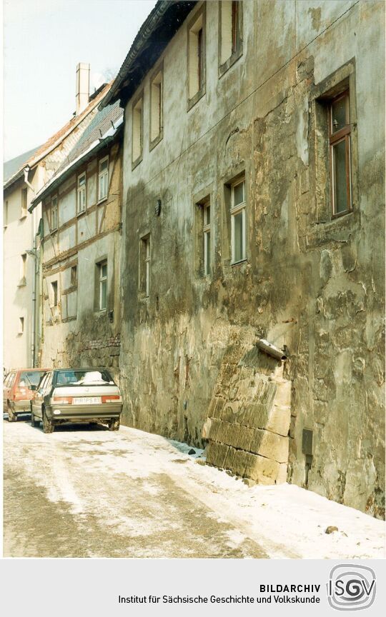 Leerstehende Wohnhäuser in Hohnstein