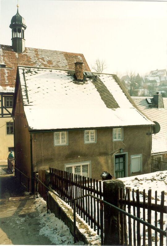 Blick zum Hohnsteiner Rathaus