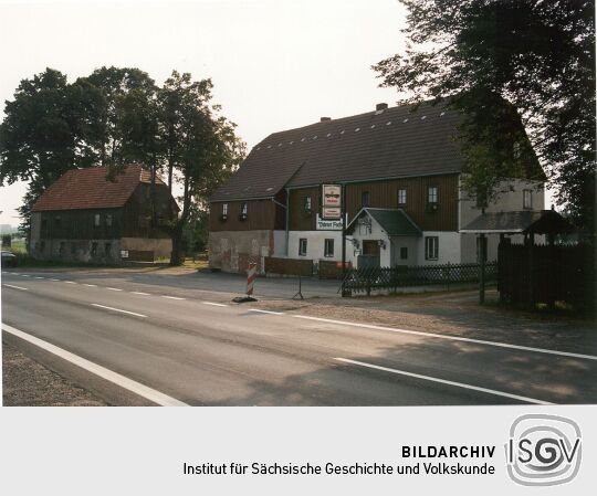 Landgasthof "Dürrer Fuchs" an der B6 in Schmiedefeld