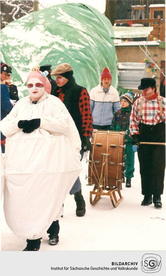 Skifasching in Geising