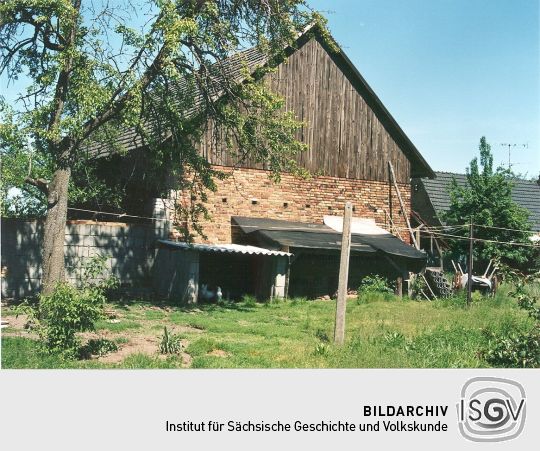 Scheune eines Kleinbauernhofes in Weißkeißel