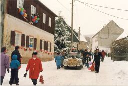 Bild: Skifasching in Geising