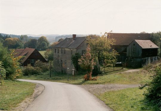 Dorfstraße in Blosenberg