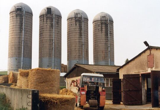 Silos in Christgrün