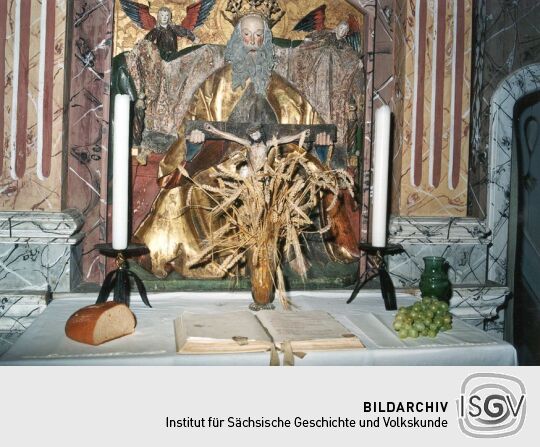 Erntedankfest in der Kirche von Kleinröhrsdorf