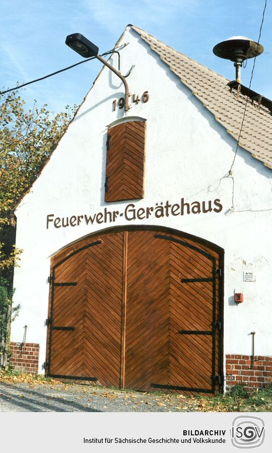 Gerätehaus der Feuerwehr in Dänkritz