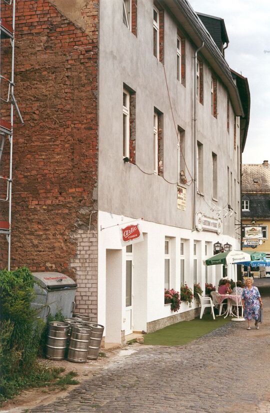 Restaurant „Gartenhof am Markt“ in der Webergasse in Werdau