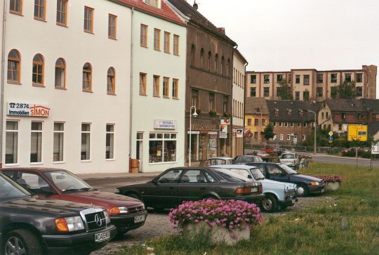 Neubauten und unsanierte Häuser in Werdau