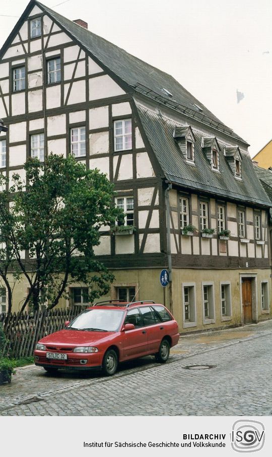 Das Geburtshaus von Carl von Bach in Stollberg