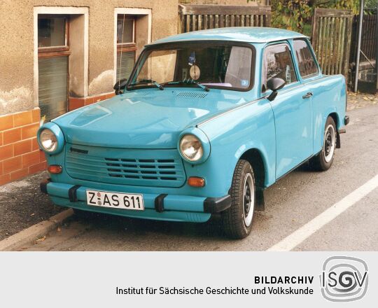 Trabant mit Vier-Takt-Motor in Zwickau