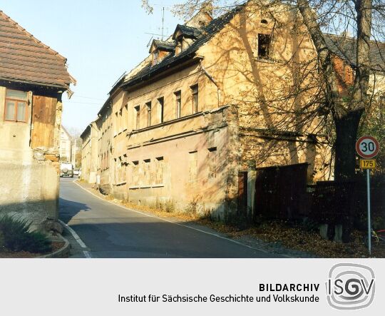 Leerstehende Gaststätte in Werdau