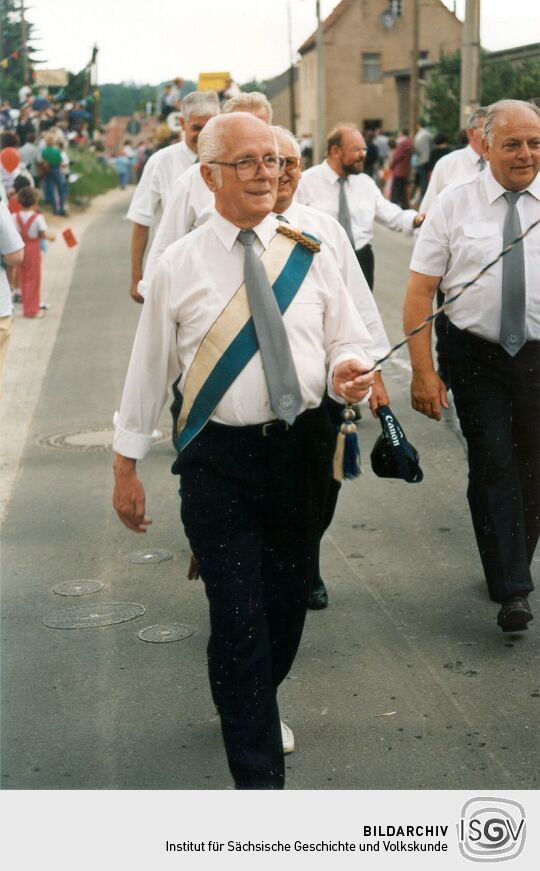 Männergesangsverein Boxdorf beim Festumzug in Moritzburg