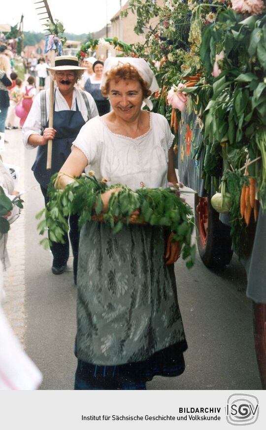 Laubenpieper auf dem Festumzug in Moritzburg