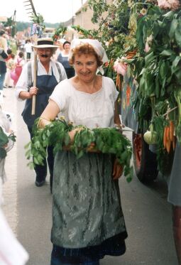Bild: Laubenpieper auf dem Festumzug in Moritzburg