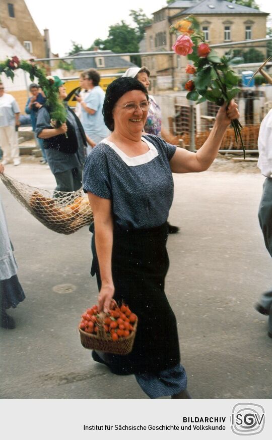 Laubenpieper auf dem Festumzug in Moritzburg