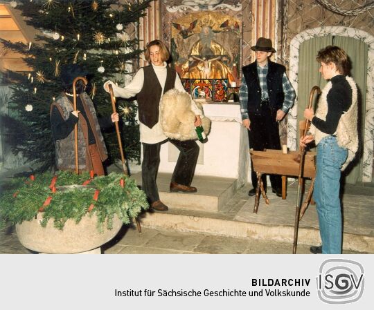 Krippenspiel in der Kirche von Kleinröhrsdorf