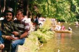 Bild: Zu Himmelfahrt am Amselsee