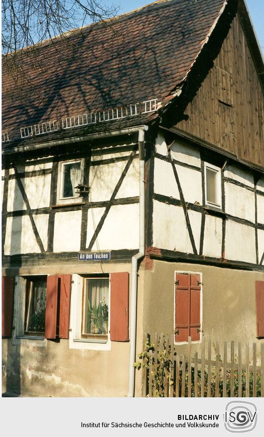 Wohnhaus mit Fachwerk in Werdau