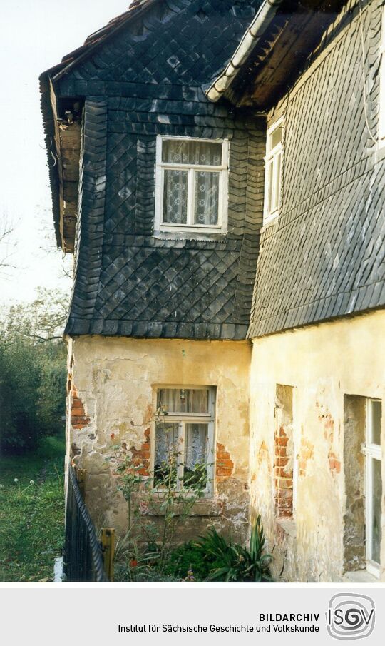 Teilansicht eines Wohnhauses in Schweinsburg