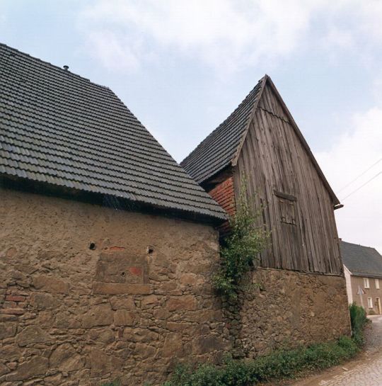 Scheune des ältesten Bauerngehöftes in Leppersdorf