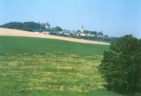 Blick auf Augustusburg