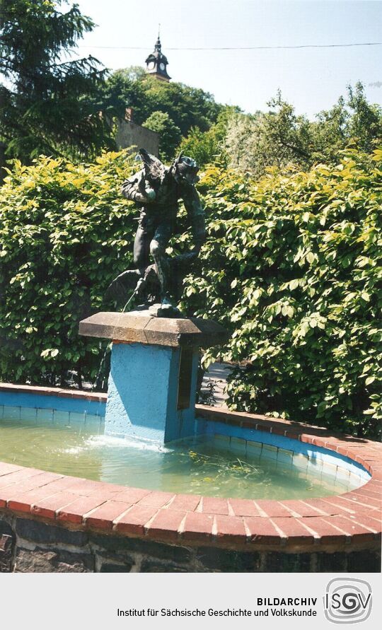 Gänsebrunnen in Augustusburg