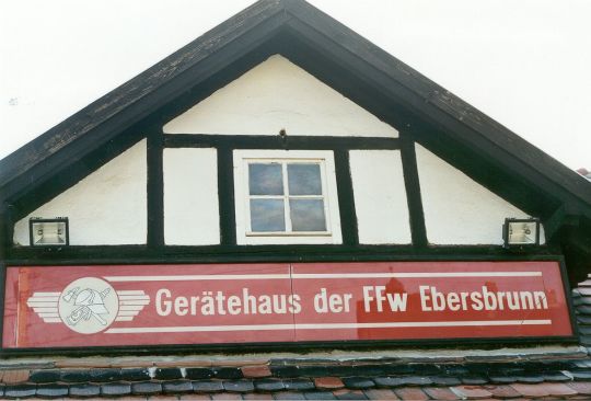 Gerätehaus der Ebersbrunner Feuerwehr