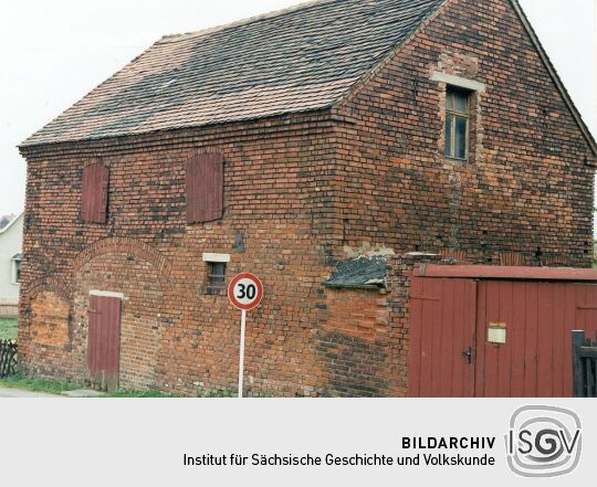 Scheune in der Schönfelser Burgstrasse