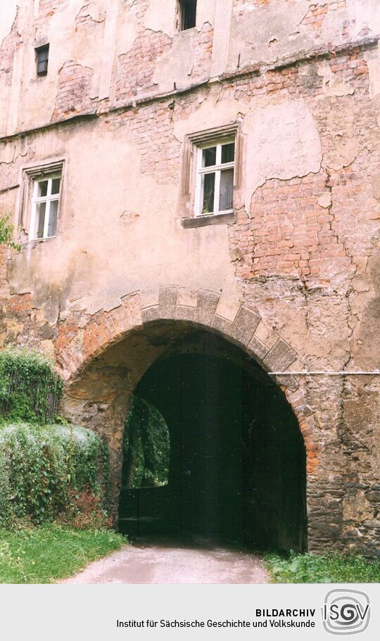 Aufgang zum Schloss Hartenstein