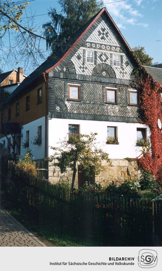 Wohnhaus am Dorfbachweg in Hinterhermsdorf