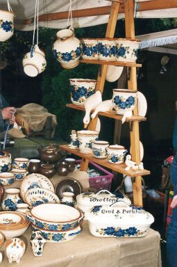 Bild: Stand der Töpferei Biebach in Neukirch