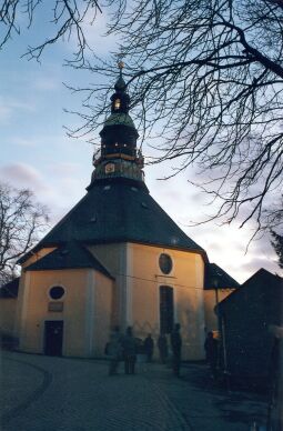 Bild: Kirche in Seiffen